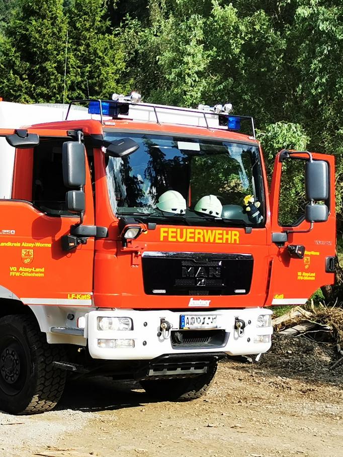 Feuerwehrauto der Freiwilligen Feuerwehr